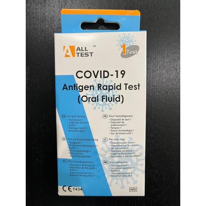 Dpi Medical Solution Test Antigenico Rapido Covid-19 Alltest Autodiagnostico Determinazione Qualitativa Antigeni Sars-cov-2 In C
