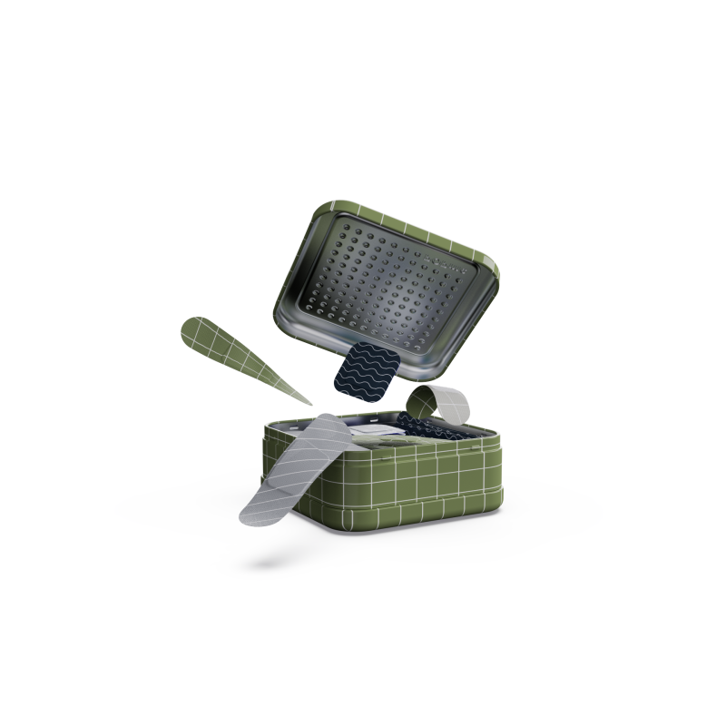 L10 Cerotto Popme Bandage Gradient 48 Pezzi