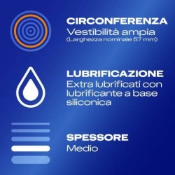 Reckitt Benckiser H. Profilattico Durex Settebello Extralarge 10 Pezzi