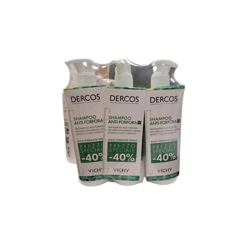 Vichy Dercos Shampoo Addolcente 400 Ml + Surchemise Promo - 40%