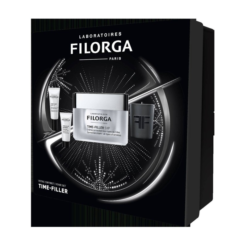 Laboratoires Filorga C. Italia Filorga Xmas Box Time 2023 1 Time Filler 5xp 50 Ml + 1 Time Filler Intensive 7 Ml + 1 Time Filler