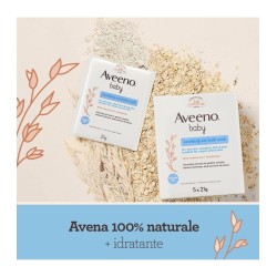 Johnson & Johnson Aveeno Baby Colloidal Polvere Bagno 5 X 21 G