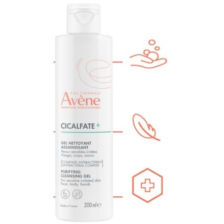Avene Cicalfate+ Gel Detergente 200 Ml