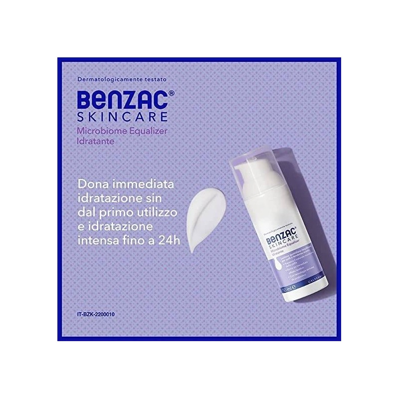 Galderma Italia Benzac Skincare Microbiome Idratante 50 Ml