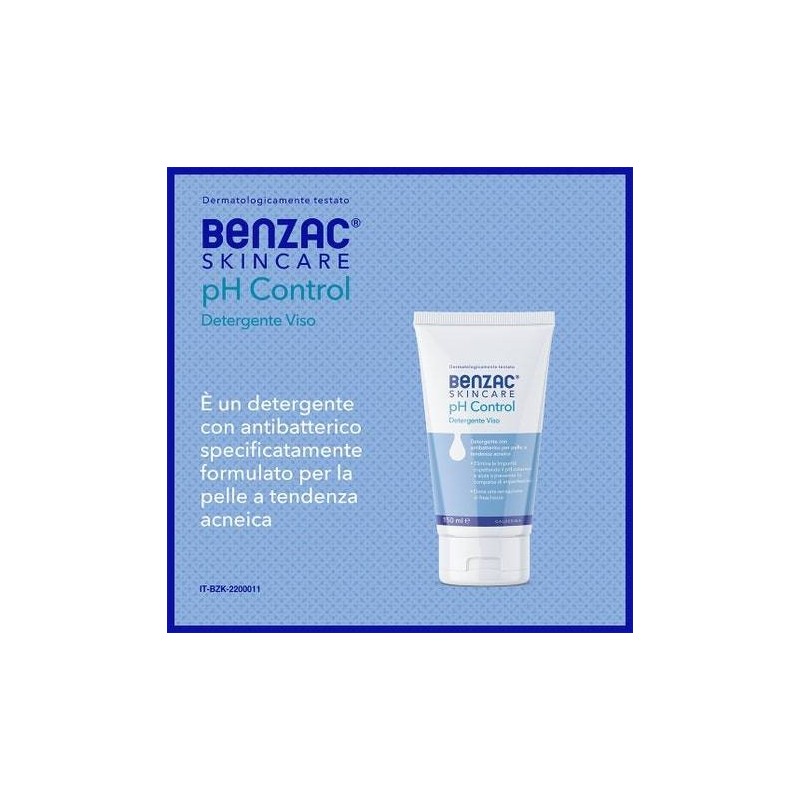Galderma Italia Benzac Skincare Ph Control Detergente Viso 150 Ml