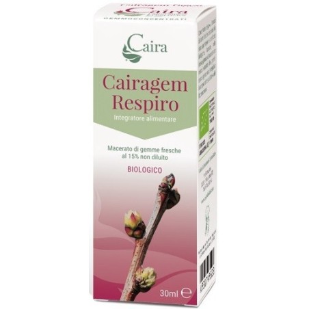 Caira Laboratorio Erboristico Cairagem Respiro Gemmoderivato Bio Spray 30 Ml