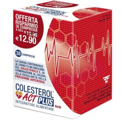 F&f Colesterol Act Plus Forte 30 Compresse