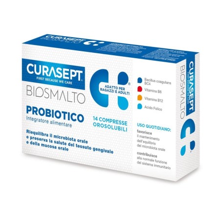 Curasept Biosmalto Probiotico 14 Compresse
