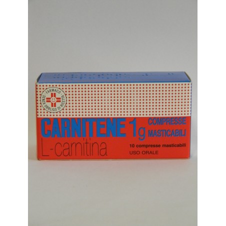 Alfasigma Carnitene 1 G/10 Ml Soluzione Orale Carnitene 1,5 G/5 Ml Soluzione Orale Carnitene 1 G Compresse Masticabili L-carniti