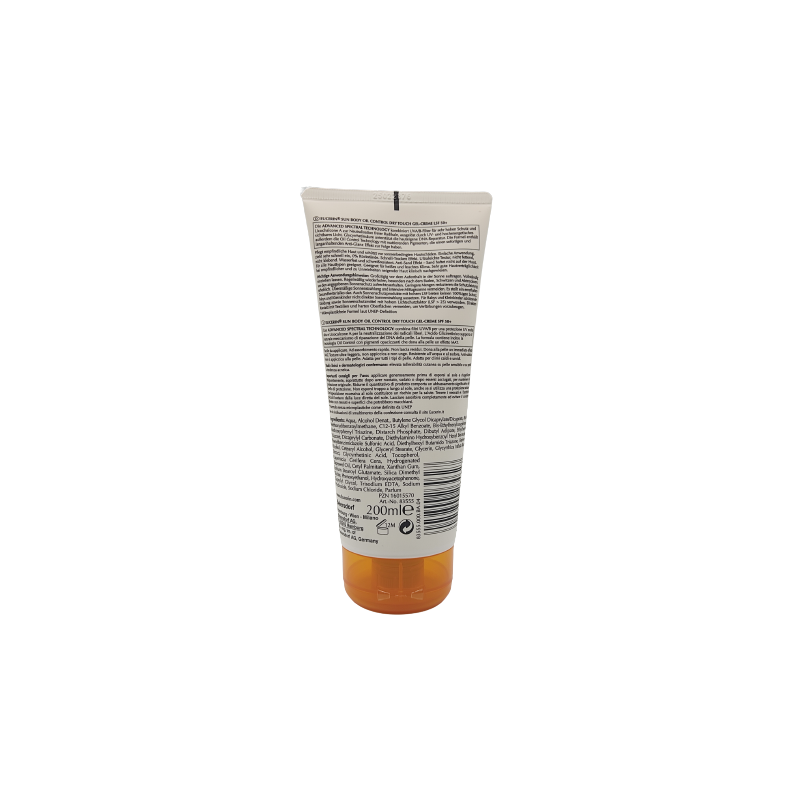 Beiersdorf Eucerin Sun Protection Oil Control Dry Touch Spf 50+ Sun Gel Creme 200 Ml