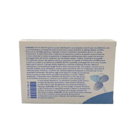 Boiron Gocce Oculari Lubrificanti Euphralia Occhi Secchi 15 Monodose Richiudibili X 0,5 Ml