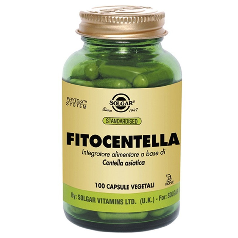 Solgar It. Multinutrient Fitocentella 100 Capsule Vegetali