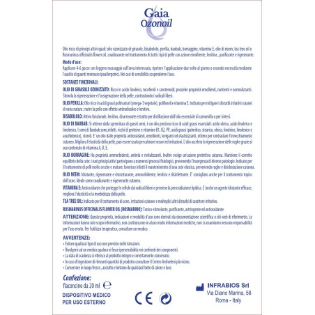 Infrabios Gaia Ozonoil 20 Ml
