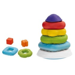 Chicco Gioco 2 In 1 Torre Degli Anelli