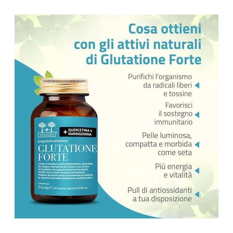 Salugea Glutatione Forte 60 Capsule