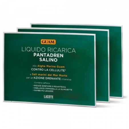 Lacote Guam Pantadren Salino Ricarica 3 Buste Da 100 Ml