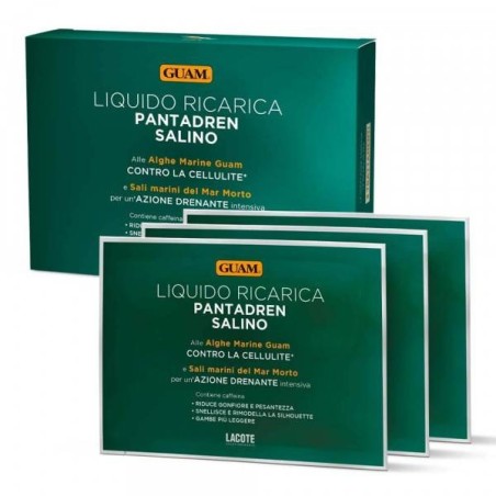 Lacote Guam Pantadren Salino Ricarica 3 Buste Da 100 Ml