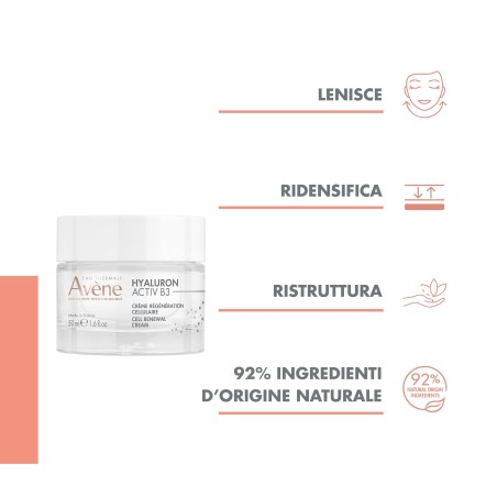 Avene Hyaluron Activ B3 Crema Giorno 50 Ml