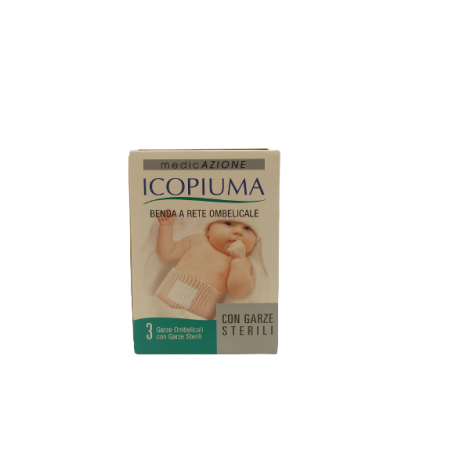 Desa Pharma Benda Icopiuma A Compressione Fisiologica Rete Ombelicale Con Garze Sterili 1 Pezzo