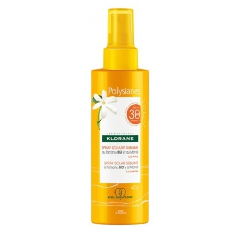 Klorane Spray Solare Sublime Spf 30 Corpo 200ml