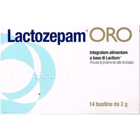 Junia Pharma Lactozepam Oro Granulato Orosolibile A Base Di Lactium 14 Bustine Da 2 G
