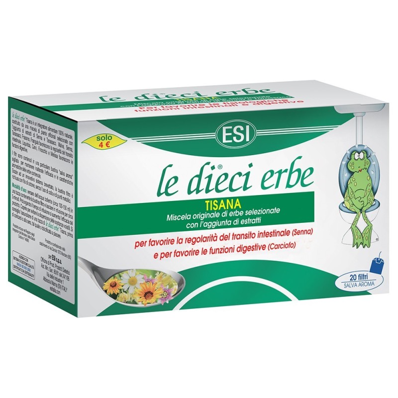 Esi Le Dieci Erbe Tisana 20 Filtri