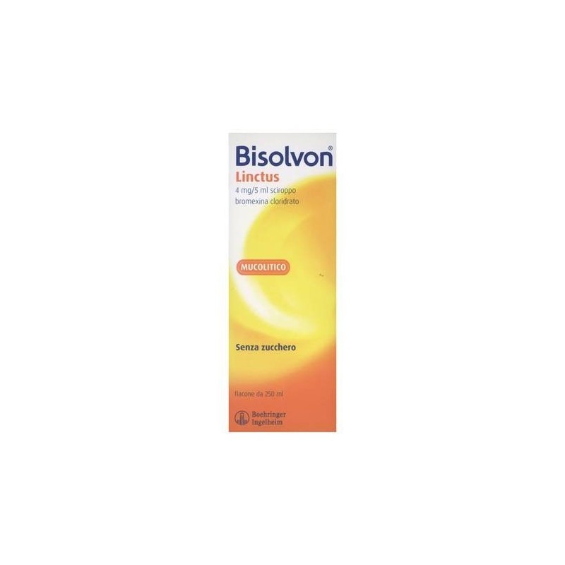 Bisolvon Linctus 4 Mg/5 ml Sciroppo Gusto cioccolato-ciliegia