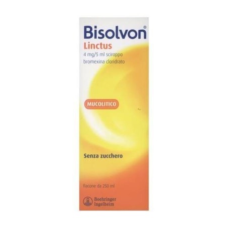 Bisolvon Linctus 4 Mg/5 ml Sciroppo Gusto cioccolato-ciliegia