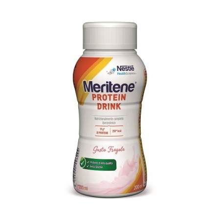 Nestle' It. Meritene Protein Drink Fragola 200 Ml