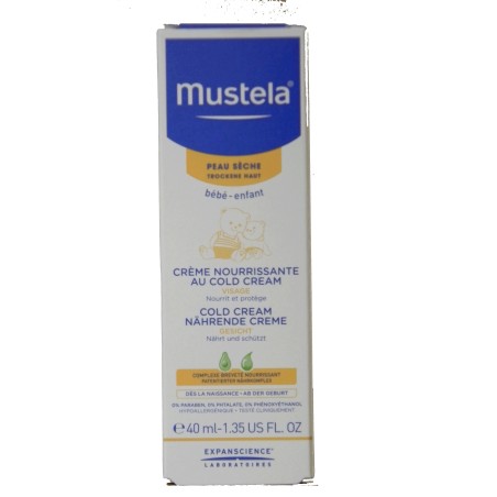 Lab. Expanscience Italia Mustela Crema Viso Nutriente Cold Cream 40 Ml 2020