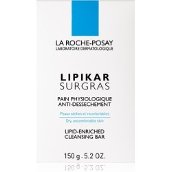 La Roche Posay Lipikar Surgras Pane fisiologico per detergere la pelle delle mani 150 g