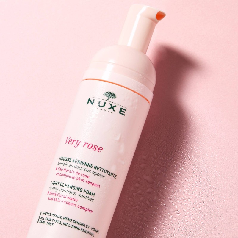 Laboratoire Nuxe Italia Nuxe Very Rose Mousse Leggera Detergente 150 Ml