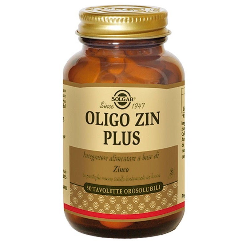 Solgar It. Multinutrient Oligo Zin Plus 50 Tavolette