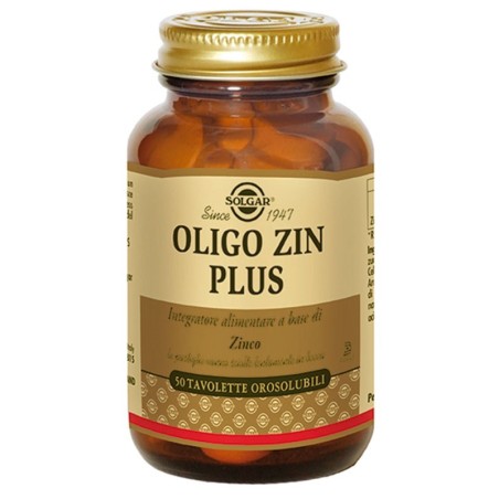 Solgar It. Multinutrient Oligo Zin Plus 50 Tavolette