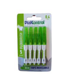 Ideco Plakkontrol Scovolino Interdentale Flexi Brush04 Blister 5 Pezzi