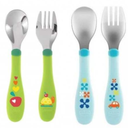 Chicco Posate Inox 18m+...