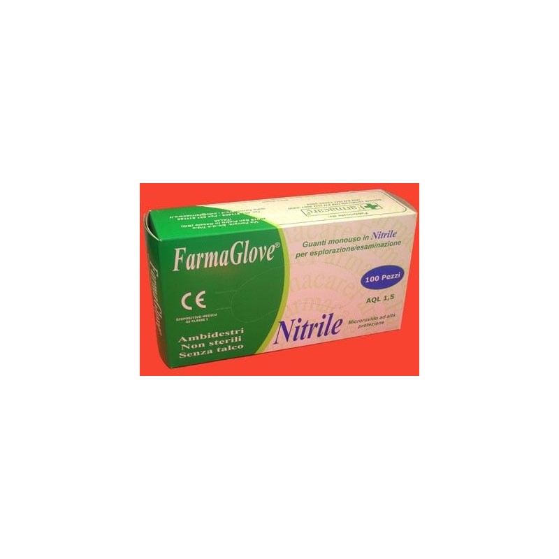 Farmacare Guanto In Nitrile Misura Piccola 100pz