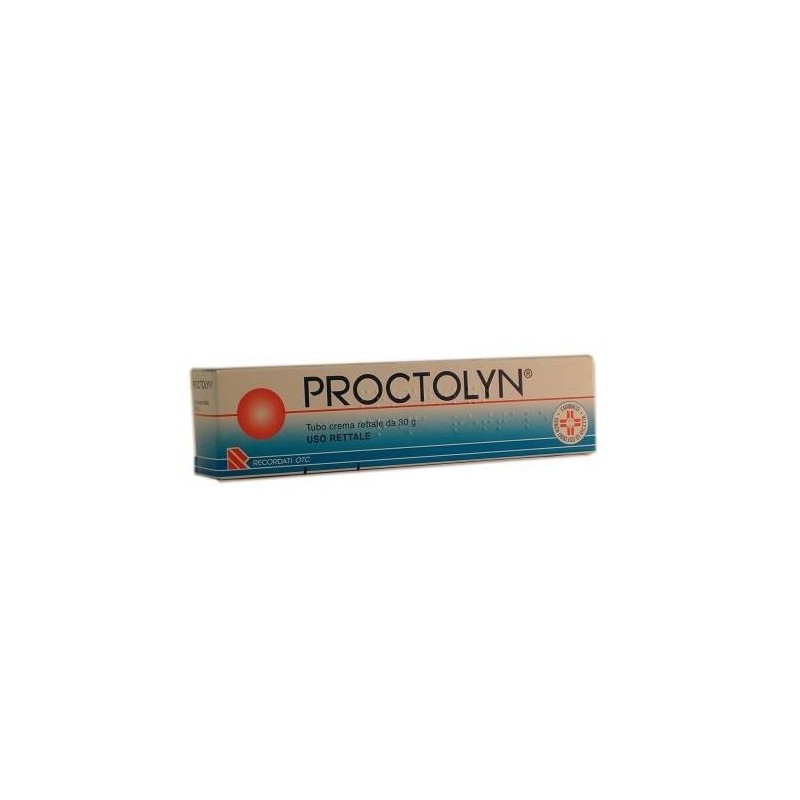 Recordati Proctolyn 0,1 Mg/g + 10 Mg/g Crema Rettale Fluocinolone Acetonide + Chetocaina Cloridrato