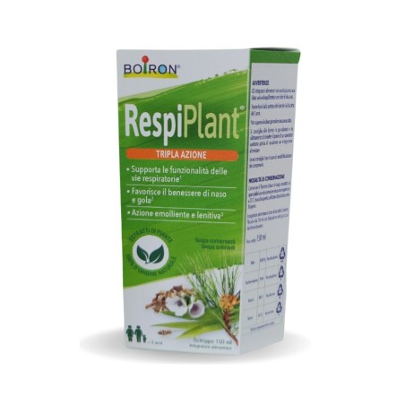 Boiron Respiplant Sciroppo 150 Ml