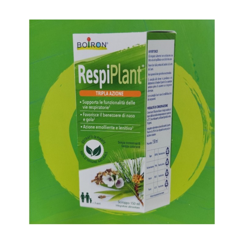 Boiron Respiplant Sciroppo 150 Ml