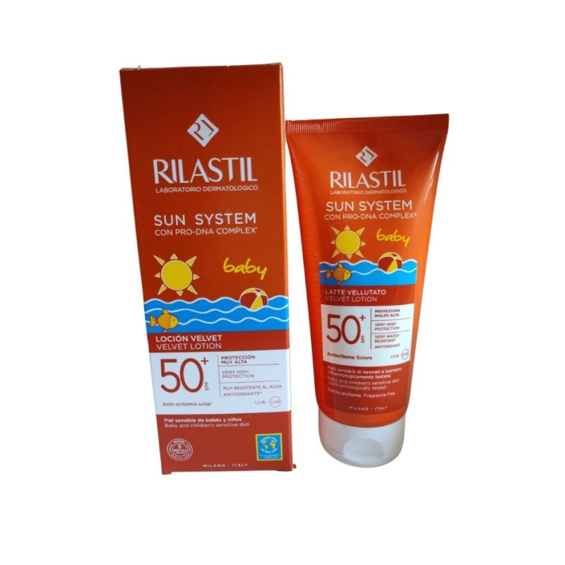 Ist. Ganassini Rilastil Sun Ppt Spf 50+ Baby Latte Velluto 200 Ml
