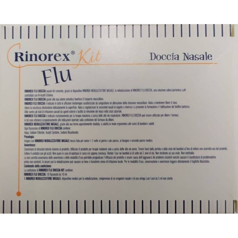 Stewart Italia Rinorex Flu Doccia Kit