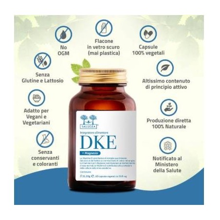 Salugea Dke + Magnesio 60 Capsule
