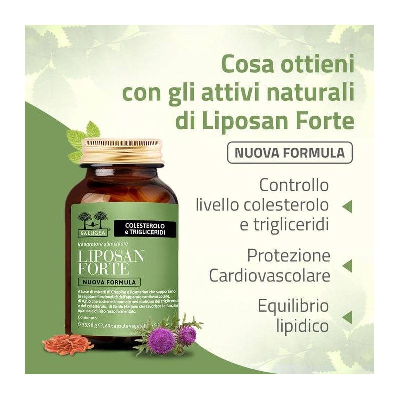 Salugea Liposan Forte Nuova Formula 60 Capsule