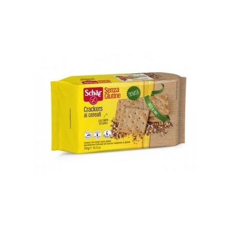 Dr. Schar Schar Crackers Cereali Senza Lattosio 6 Monoporzioni Da 35 G