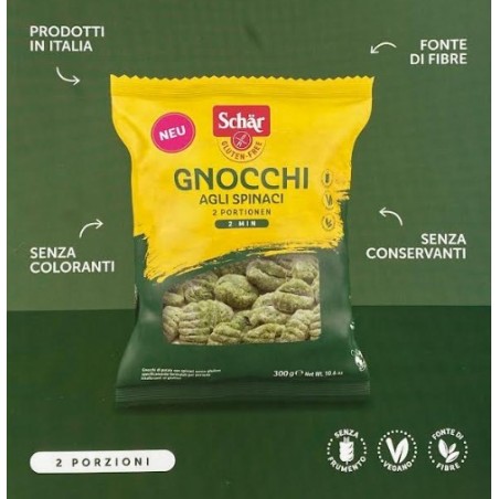Dr. Schar Schar Gnocchi Di Patate Agli Spinaci 300 G