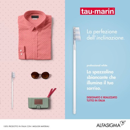 Alfasigma Taumarin Spazzolino Professional White Con Antibatterico
