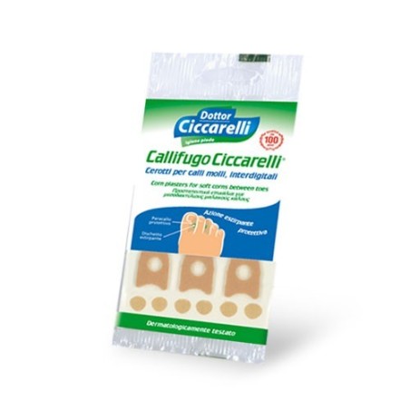 Farmaceutici Dott. Ciccarelli Cerotto Paracallo Sagomato Per Calli Molli Interdigitali Applicare Su Formazione Cornee Igienepied