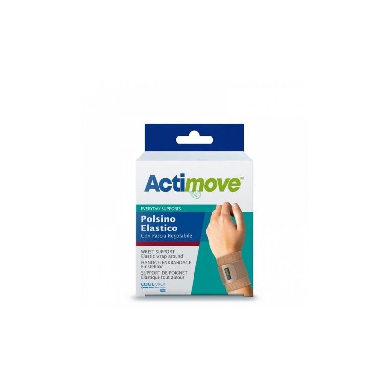 Essity Italy Actimove Everyday Supports Polsino Elastico Con Fascia Regolabile Universale