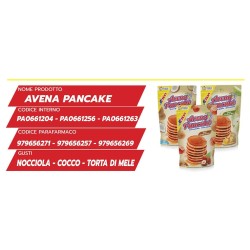 Proaction Avena Pancake Crema Di Nocciole 1000 G